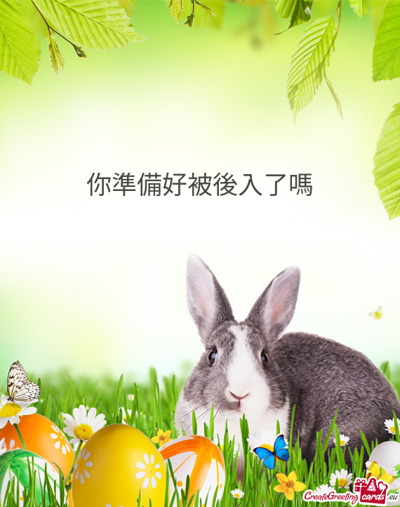 你準備好被後入了嗎